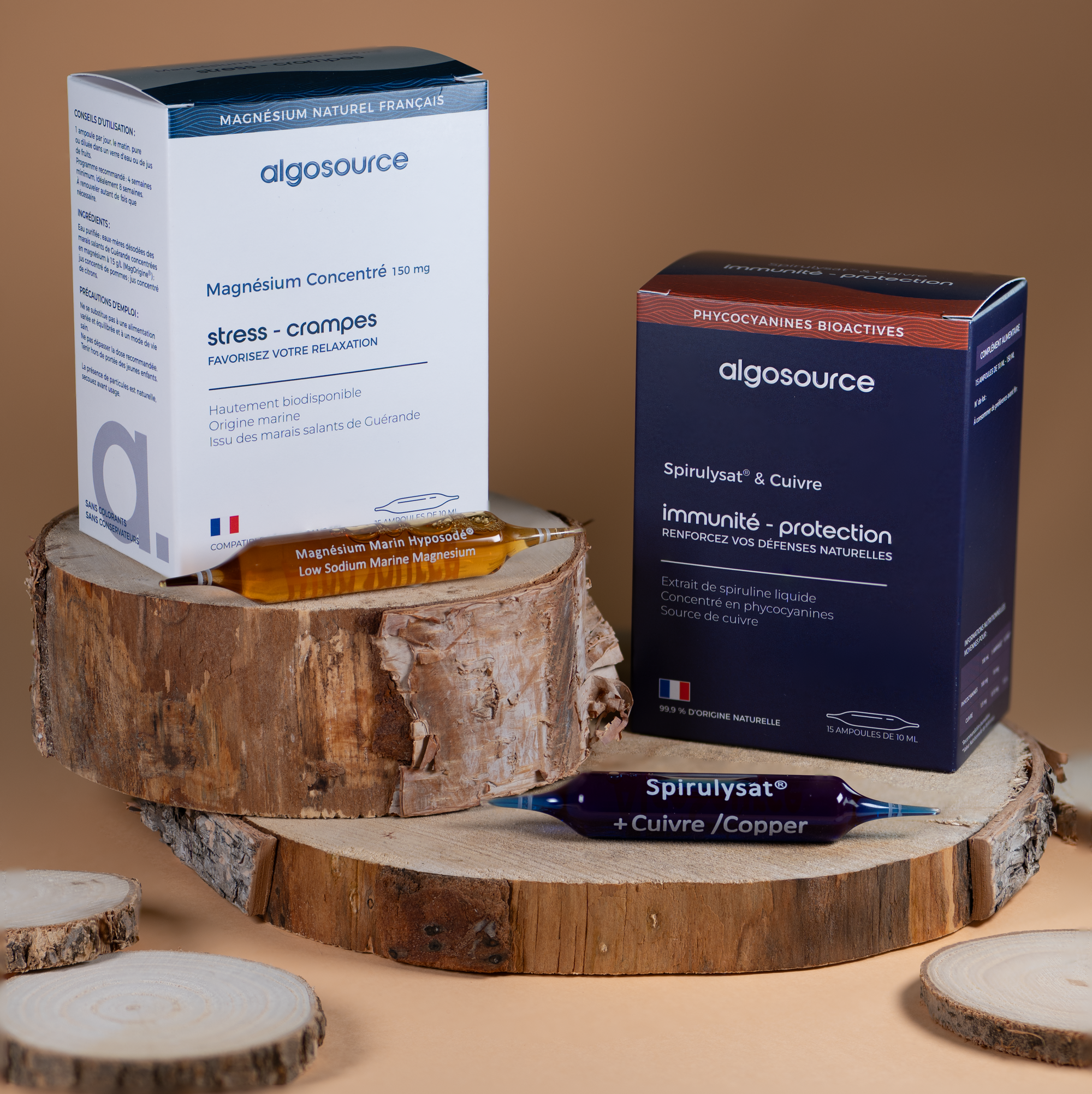 Spirulysat et cuivre Magnesium concentré pour l'automne