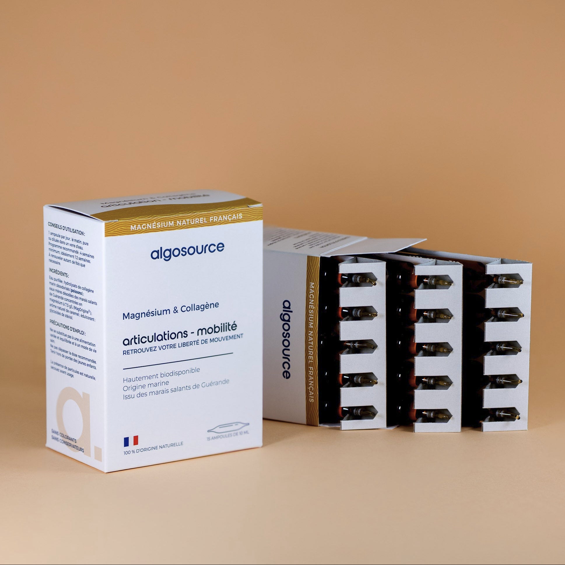 Magnésium et collagène de bretagne pour la santé des articulations