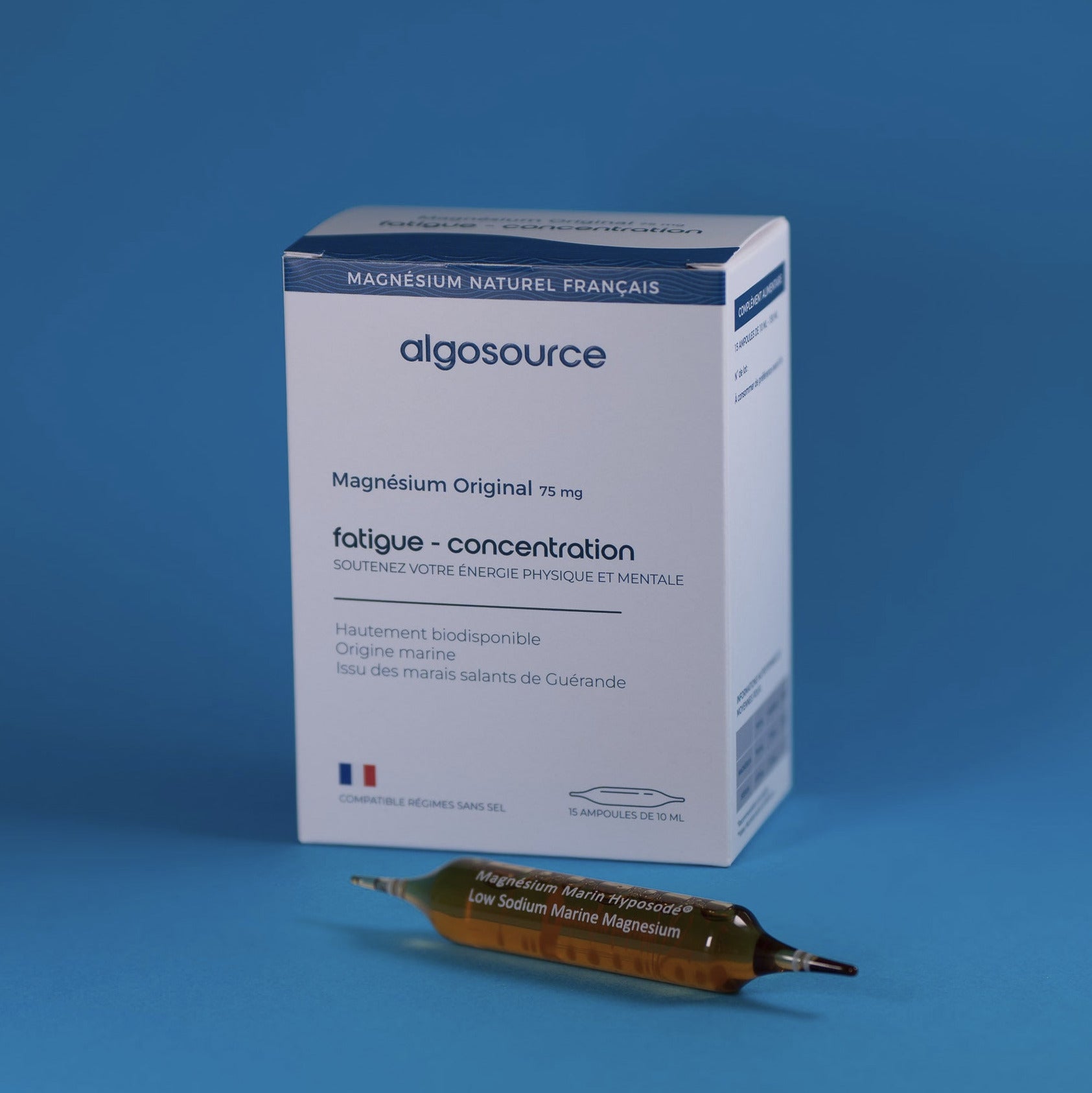 Magnésium Original Algosource de guérande 75 mg