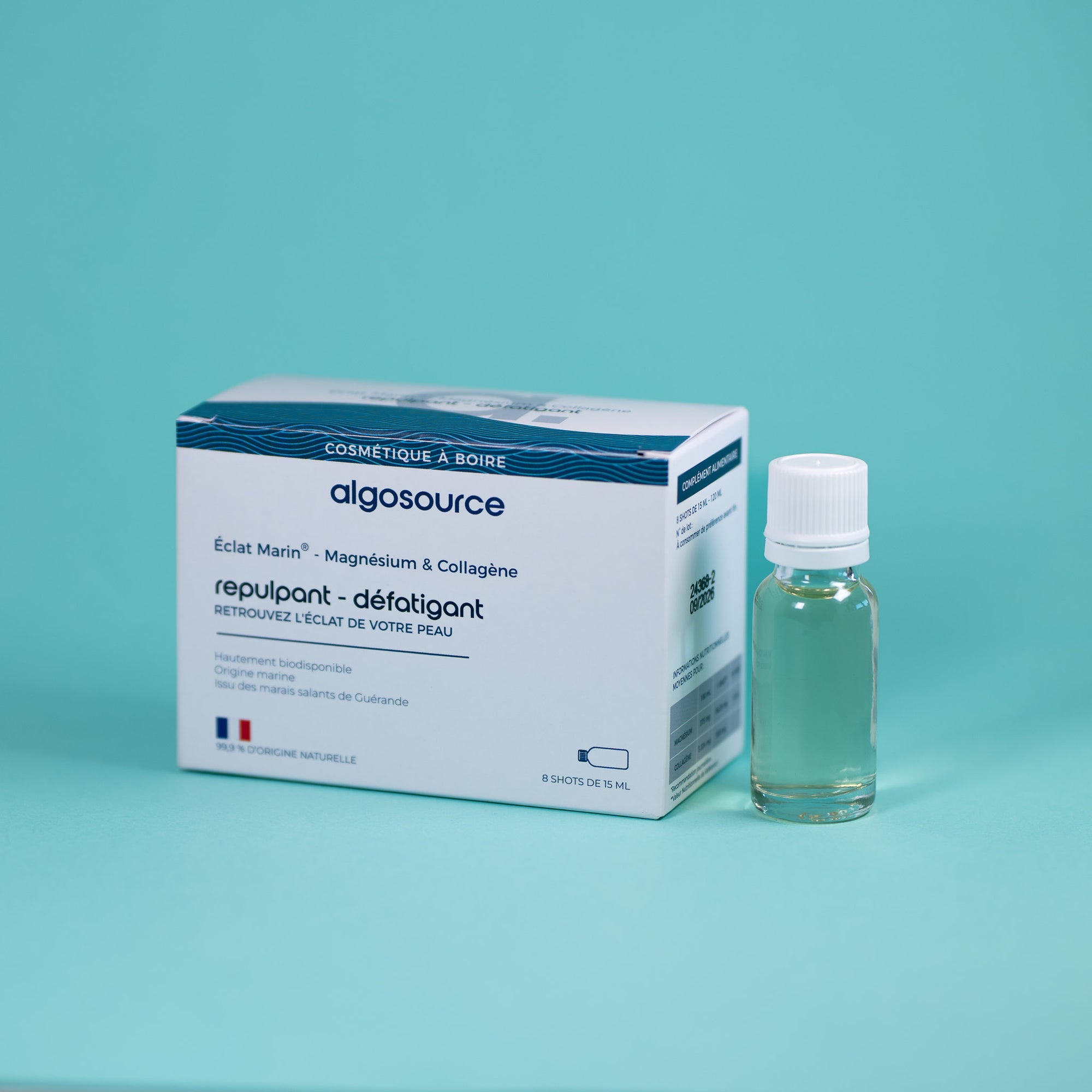 Magnésium et collagene repulpant et defatigant pour retrouver l'éclat naturel de votre peau