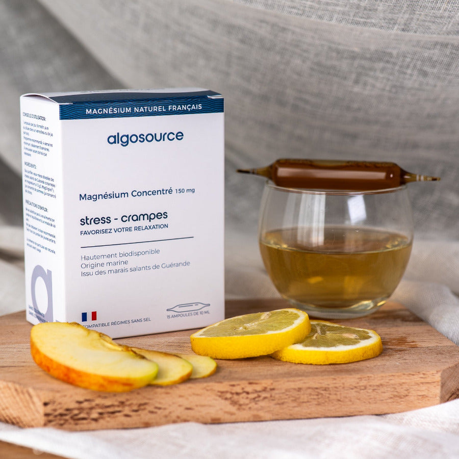 Magnésium Concentré pomme citron algosource
