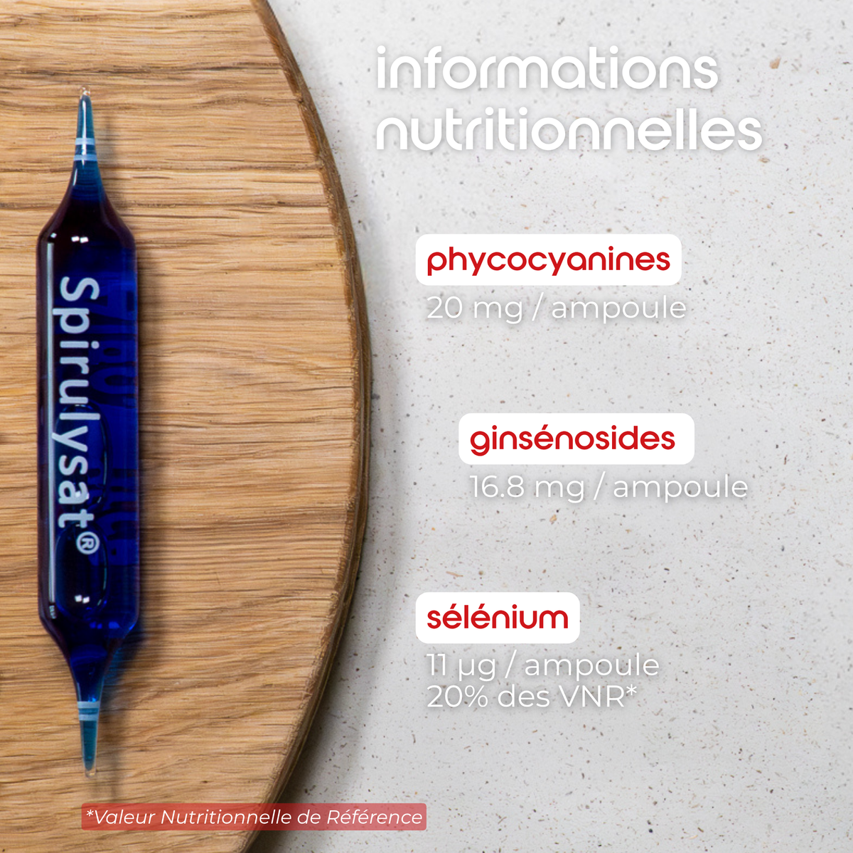phycocyanine ginseng selenium