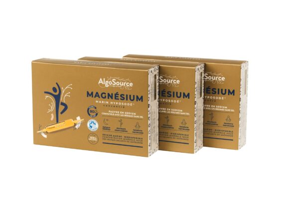 magnesium marin sans sel liquide concentré sportif